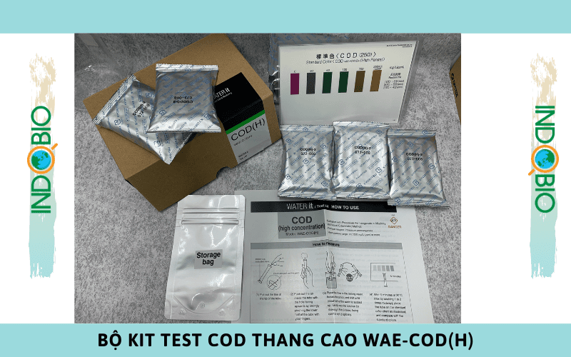 Bộ kit test nhanh COD trong nước thải WAE-COD(H)